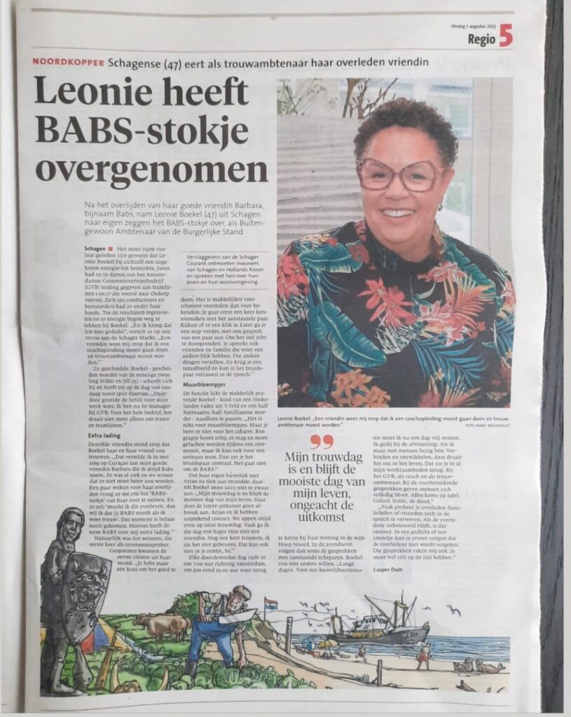 NH Dagblad artikel
