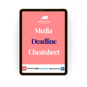 Media deadline cheatsheet